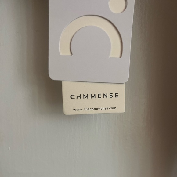 Collared Black Commense Cardigan with Metal Buttons - Picture 2 of 4